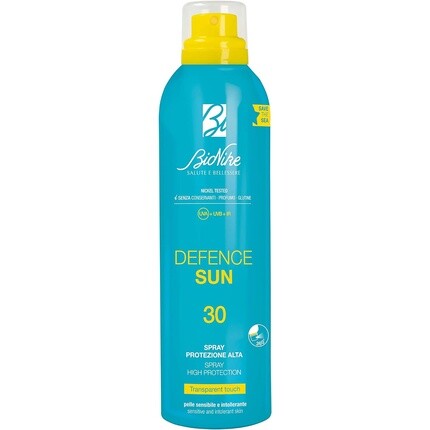 Defense Sun SPF30 Спрей с высокой защитой 200мл Bionike
Defense Sun SPF30 Спрей с высокой защитой 200мл Bionike