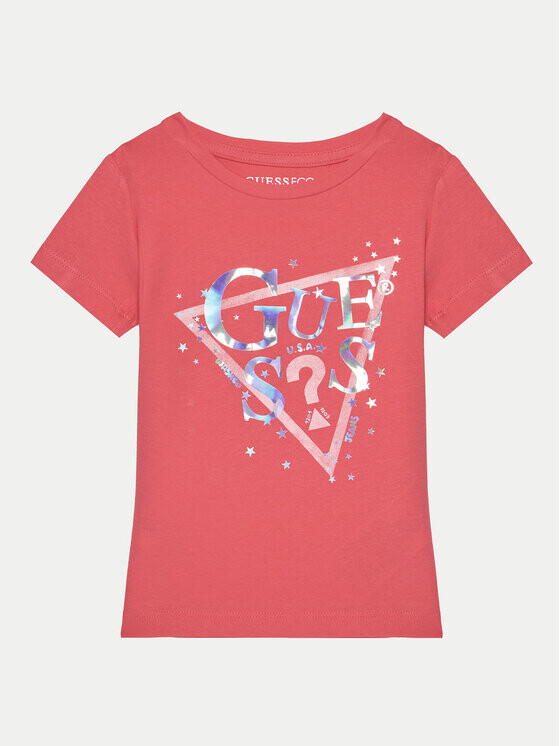 Футболка стандартного кроя Guess, розовый
Футболка стандартного кроя Guess, розовый