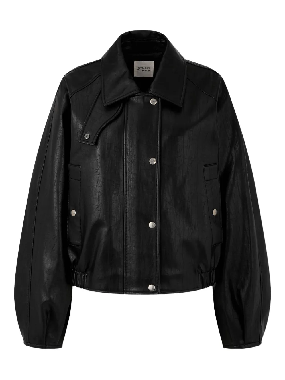 Куртка с расклешенным воротником STUDIO TOMBOY, черный
Куртка с расклешенным воротником STUDIO TOMBOY, черный