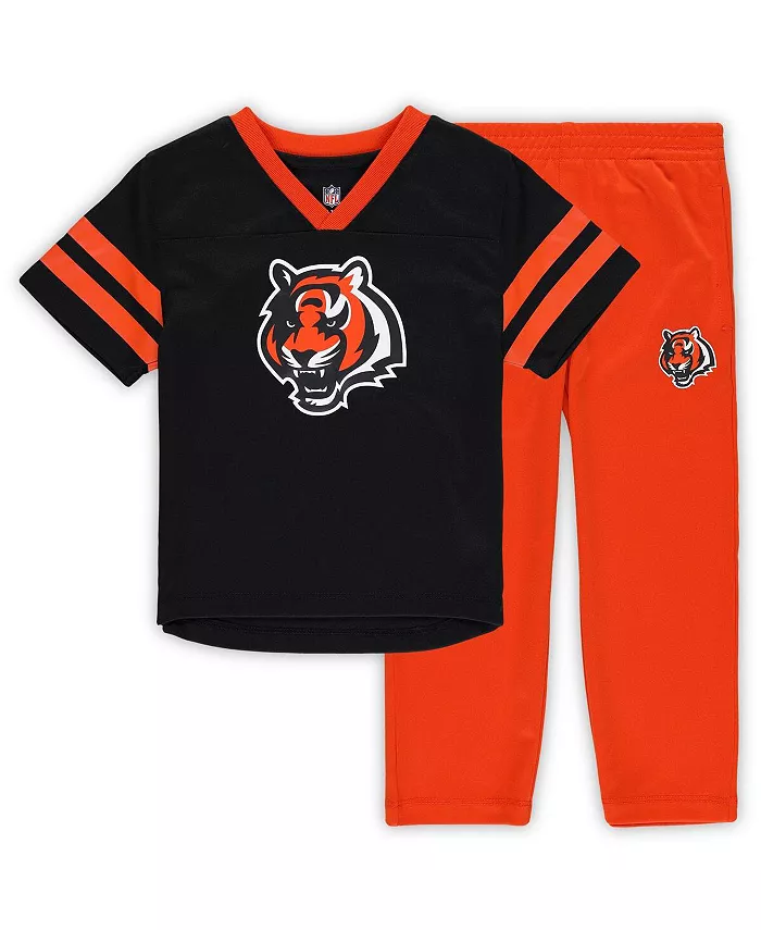 Комплект из двух предметов для малышей: футболка и штаны Cincinnati Bengals Outerstuff
Комплект из двух предметов для малышей: футболка и штаны Cincinnati Bengals Outerstuff