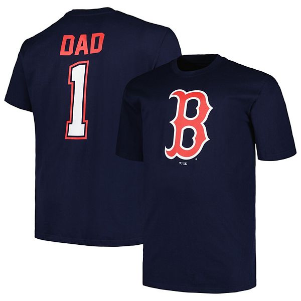 Мужская футболка Boston Red Sox Big & Tall #1 Dad в темно-синем цвете Profile
Мужская футболка Boston Red Sox Big & Tall #1 Dad в темно-синем цвете Profile