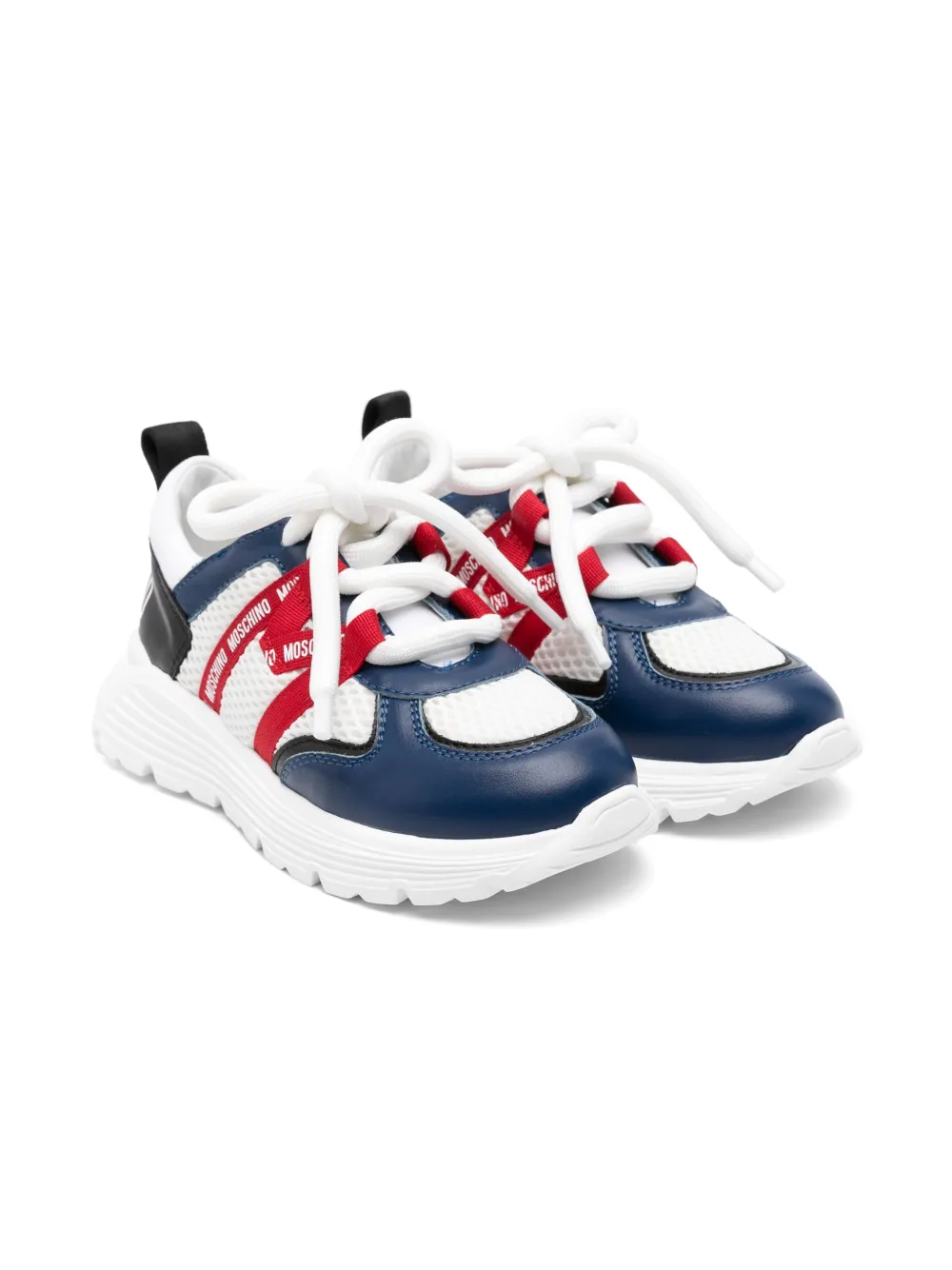 Кроссовки с логотипом Moschino Kids, черный
Кроссовки с логотипом Moschino Kids, черный