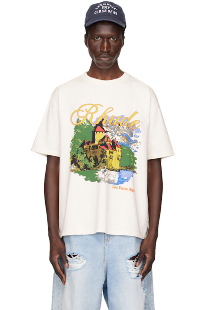 Футболка Off-White «Chateau Alpes» Rhude 
Футболка Off-White «Chateau Alpes» Rhude