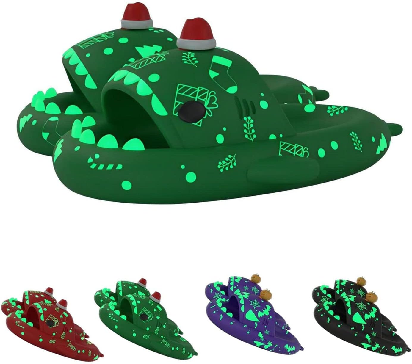 Рождественские шлепанцы с акулой, светящиеся в темноте жуткие шлепанцы с акулой для мужчин и женщин, уютные тапочки Санта-акулы Cloud Shark Generic
Рождественские шлепанцы с акулой, светящиеся в темноте жуткие шлепанцы с акулой для мужчин и женщин, уютные тапочки Санта-акулы Cloud Shark Generic