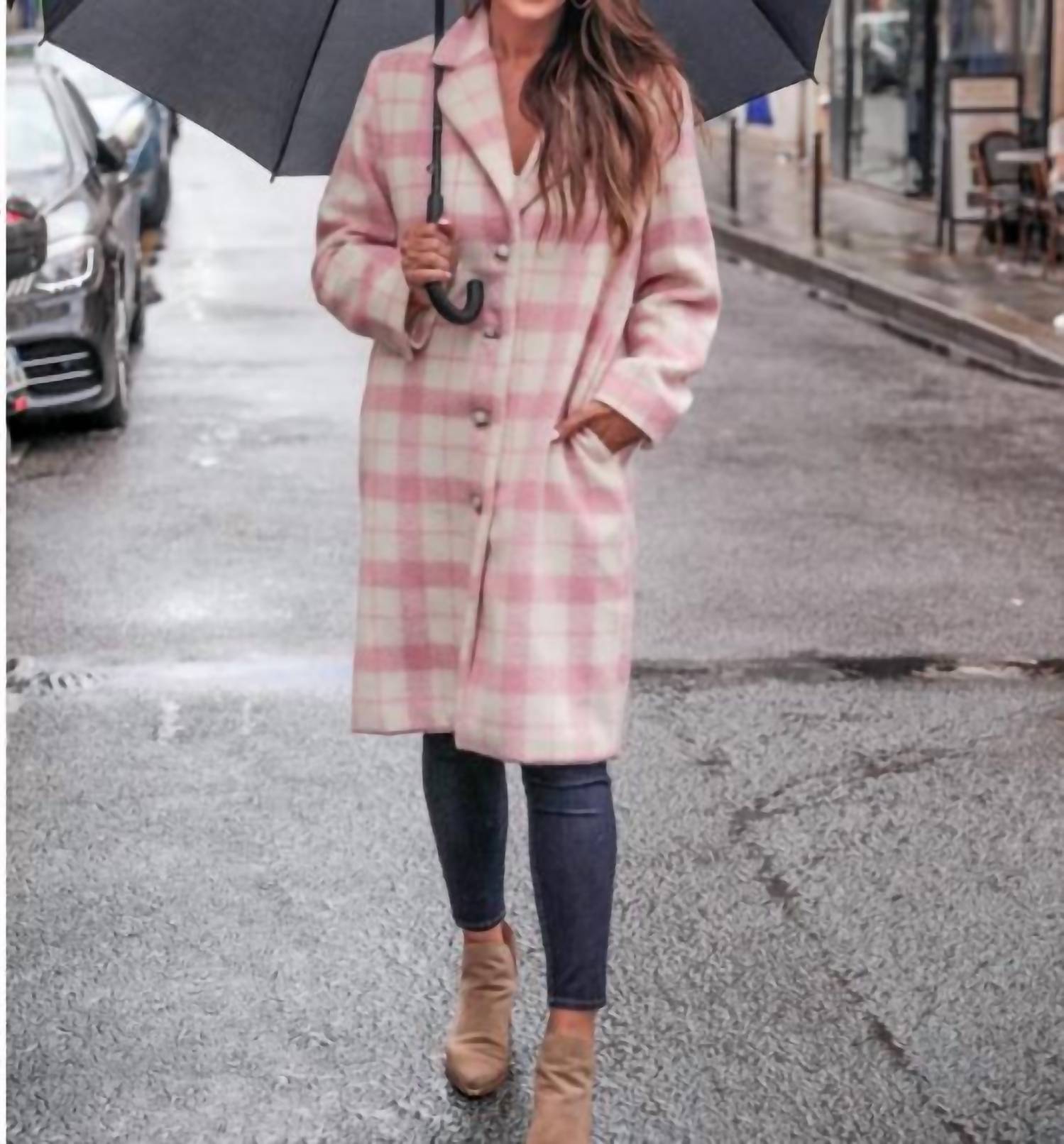 Клетчатое пальто Cover Girl в розовом цвете Jess Lea
Клетчатое пальто Cover Girl в розовом цвете Jess Lea