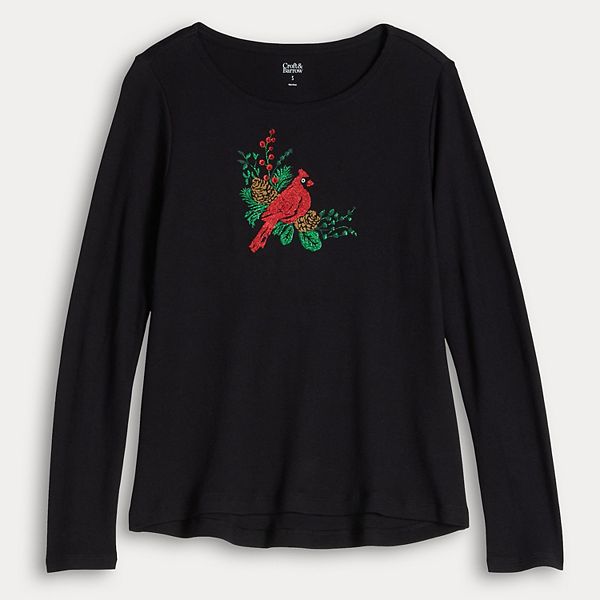 Футболка Petite holiday Croft & Barrow, Cardinal
Футболка Petite holiday Croft & Barrow, Cardinal