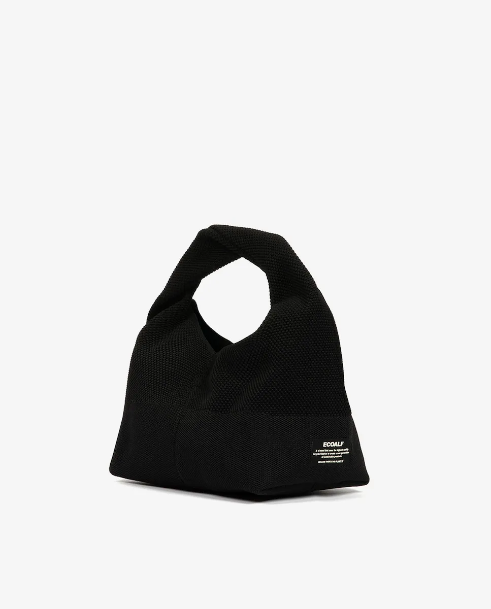 Сумка через плечо с застежкой-кнопкой Ecoalf, черный
Сумка через плечо с застежкой-кнопкой Ecoalf, черный