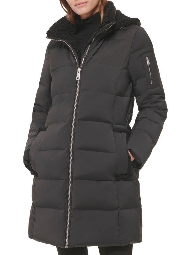 Пуховик из искусственной овчины Calvin Klein, черный
Пуховик из искусственной овчины Calvin Klein, черный