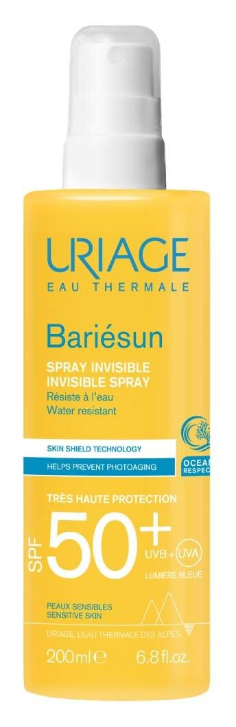 Спрей для загара Uriage Bariesun Invisible SPF50+, 200 мл
Спрей для загара Uriage Bariesun Invisible SPF50+, 200 мл