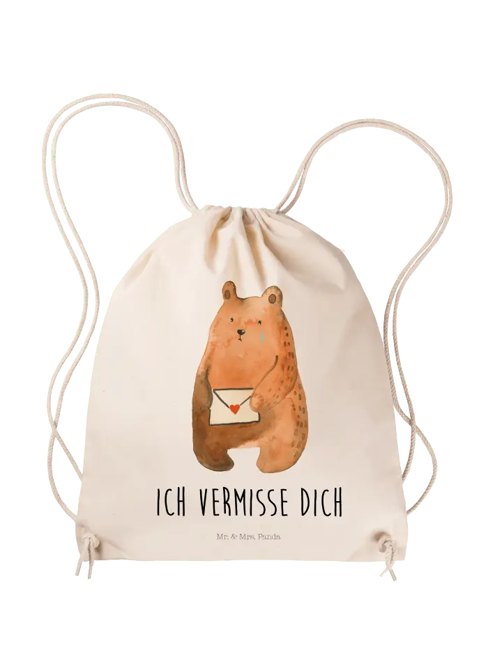 Спортивная сумка Mr & Mrs Panda Sportbeutel Bär Vermissen, кремовый, Бежевый, Спортивная сумка Mr & Mrs Panda Sportbeutel Bär Vermissen, кремовый
Спортивная сумка Mr & Mrs Panda Sportbeutel Bär Vermissen, кремовый, Бежевый, Спортивная сумка Mr & Mrs Panda Sportbeutel Bär Vermissen, кремовый