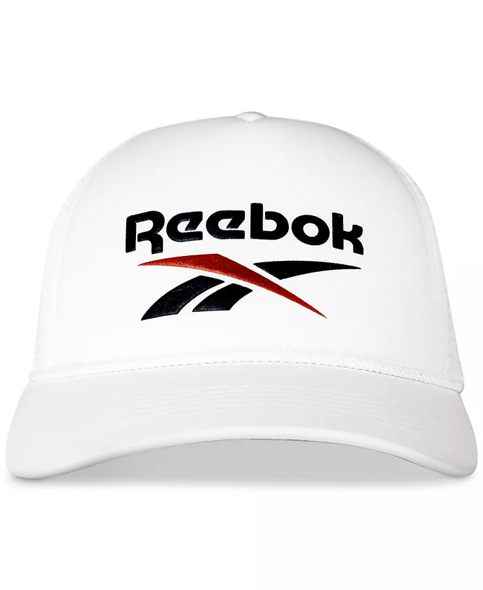 Мужская пятипанельная кепка Aero Deluxe в стиле тракер Reebok, белый
Мужская пятипанельная кепка Aero Deluxe в стиле тракер Reebok, белый