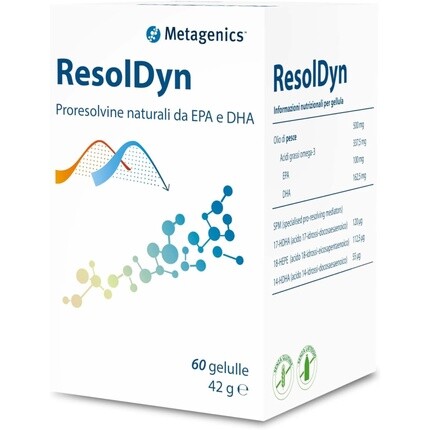 Metagenics Resoldyn Omega3 Добавка 60 капсул
Metagenics Resoldyn Omega3 Добавка 60 капсул