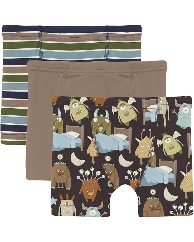 Детские боксеры Kickee Pants Kids Print, набор из 3 шт (big kid), Fall Vibes Stripe/Portabella/Midnight Monsters Under The Bed
Детские боксеры Kickee Pants Kids Print, набор из 3 шт (big kid), Fall Vibes Stripe/Portabella/Midnight Monsters Under The Bed