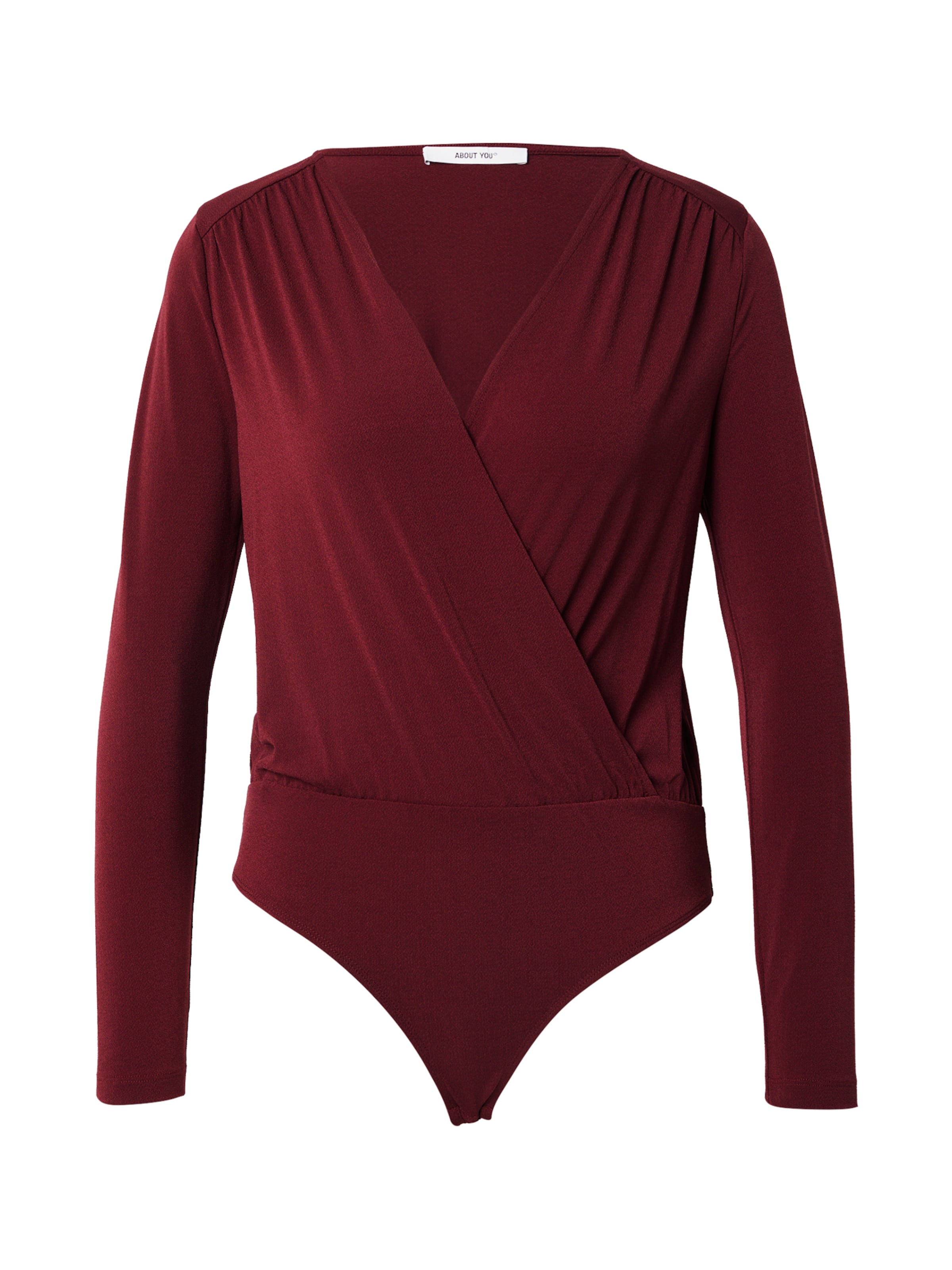 ABOUT YOU Боди-рубашка 'Dakota' в цвете бордо
ABOUT YOU Боди-рубашка 'Dakota' в цвете бордо