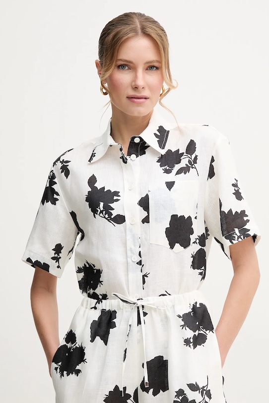 Льняная рубашка Liviana Conti, белый
Льняная рубашка Liviana Conti, белый