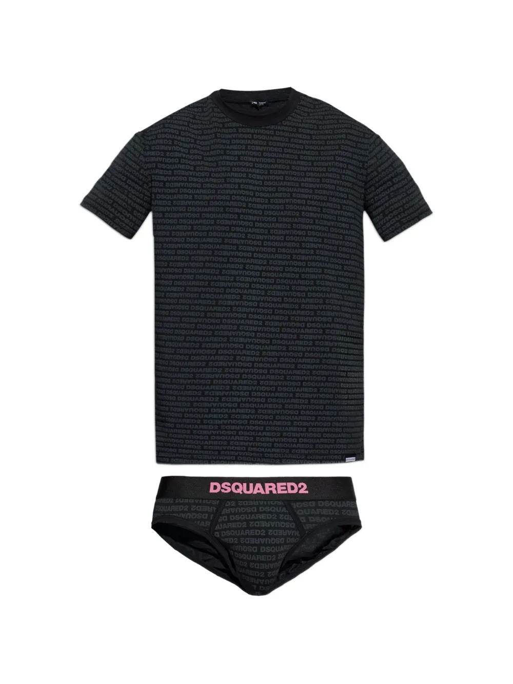 Комплект из Футболка с логотипом и боксеров Dsquared2, черный
Комплект из Футболка с логотипом и боксеров Dsquared2, черный