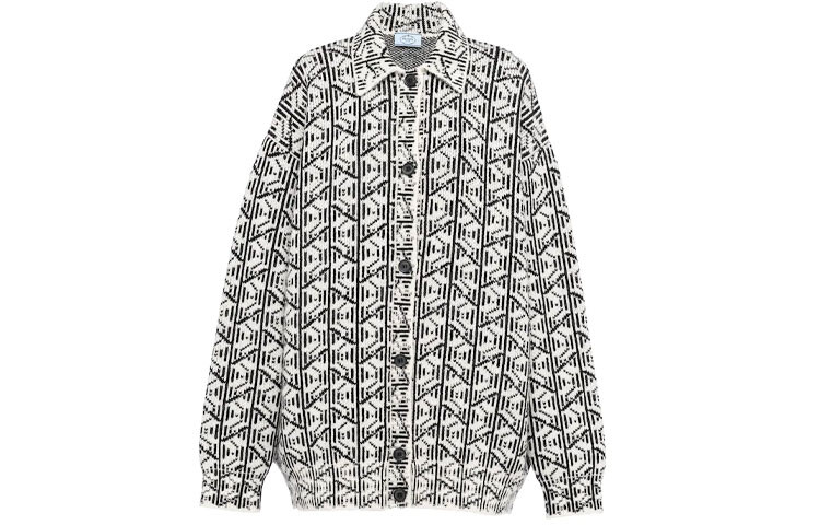 Женский кардиган Prada, черный/белый
Женский кардиган Prada, черный/белый