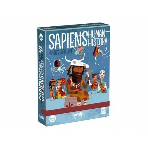 Sapiens История человека, карточная игра, Лонджи Londji
Sapiens История человека, карточная игра, Лонджи Londji