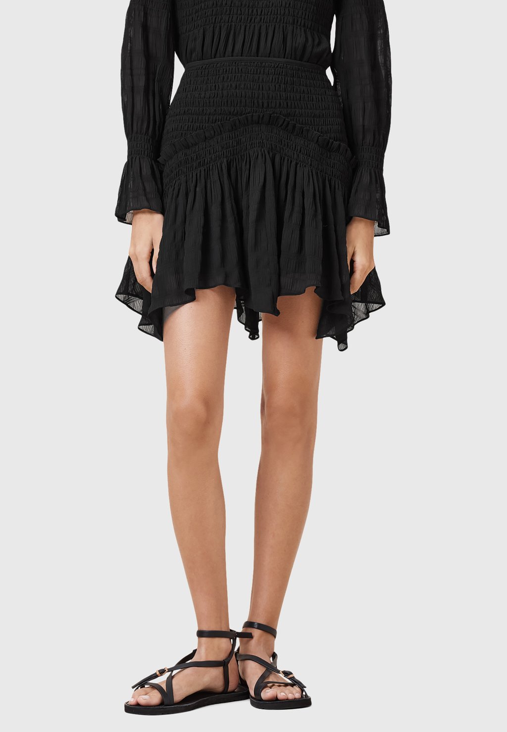 Юбка-колокол PAMELA AllSaints, черный
Юбка-колокол PAMELA AllSaints, черный