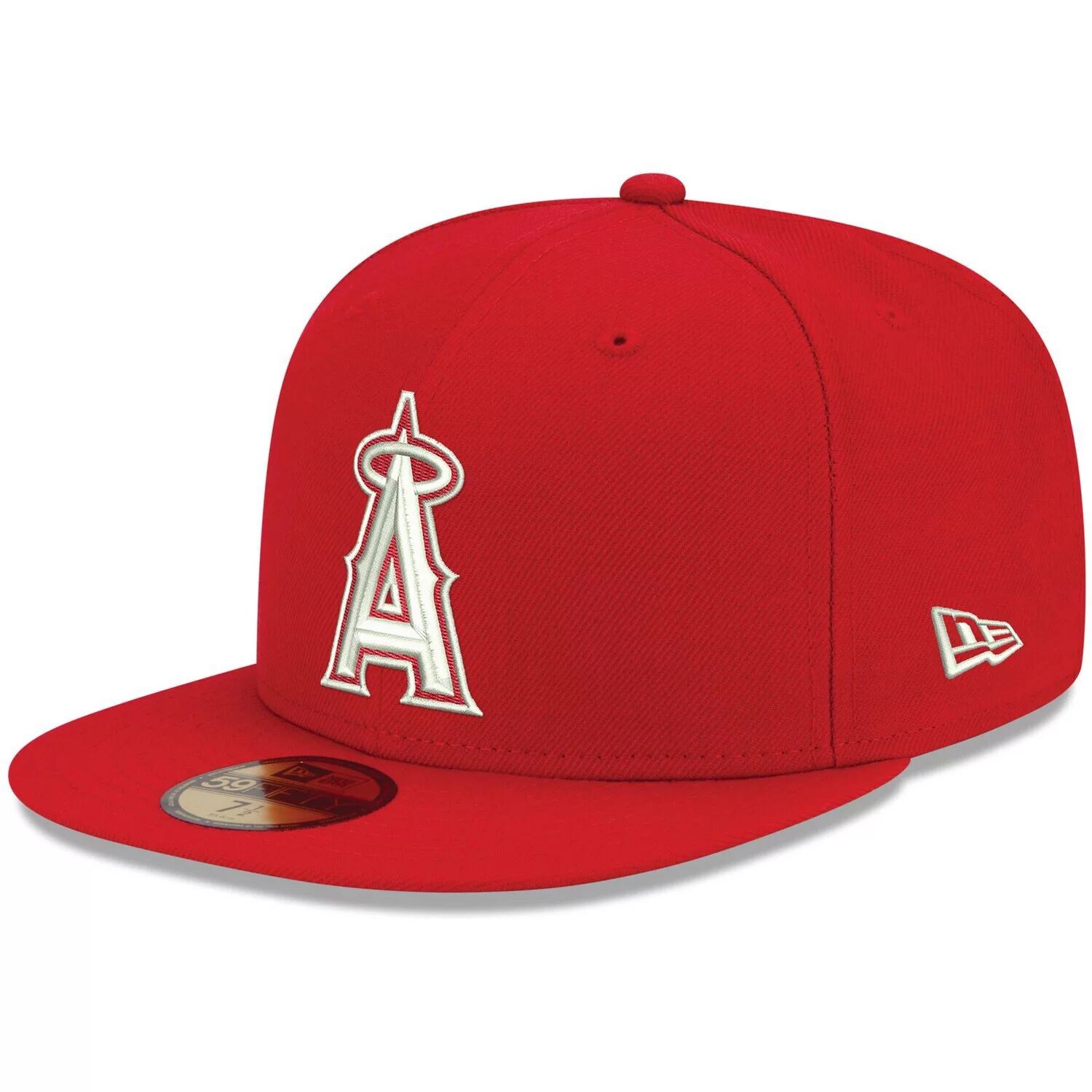 Мужская приталенная шляпа New Era Red Los Angeles Angels с белым логотипом 59FIFTY
Мужская приталенная шляпа New Era Red Los Angeles Angels с белым логотипом 59FIFTY