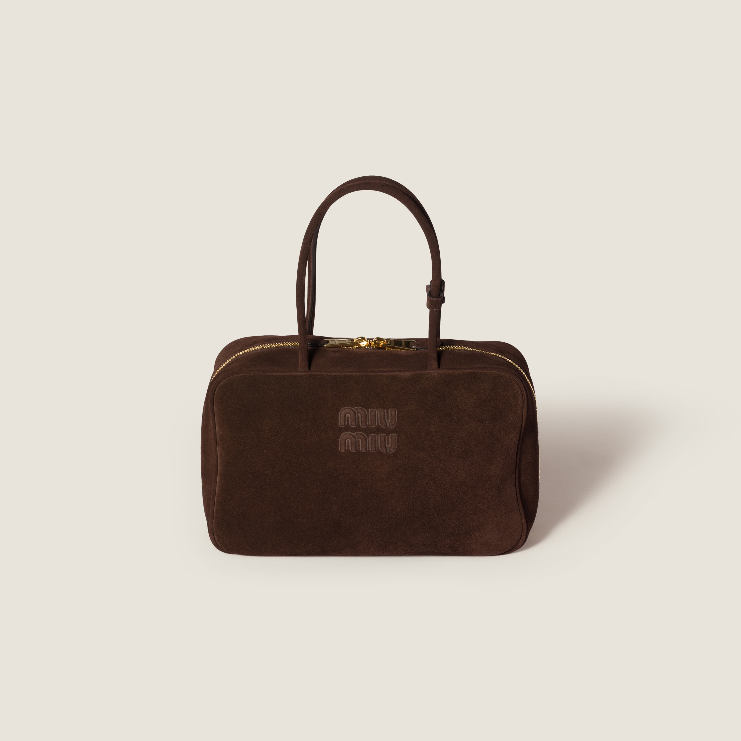 Сумка beau из замши MIU MIU, темно-коричневый
Сумка beau из замши MIU MIU, темно-коричневый