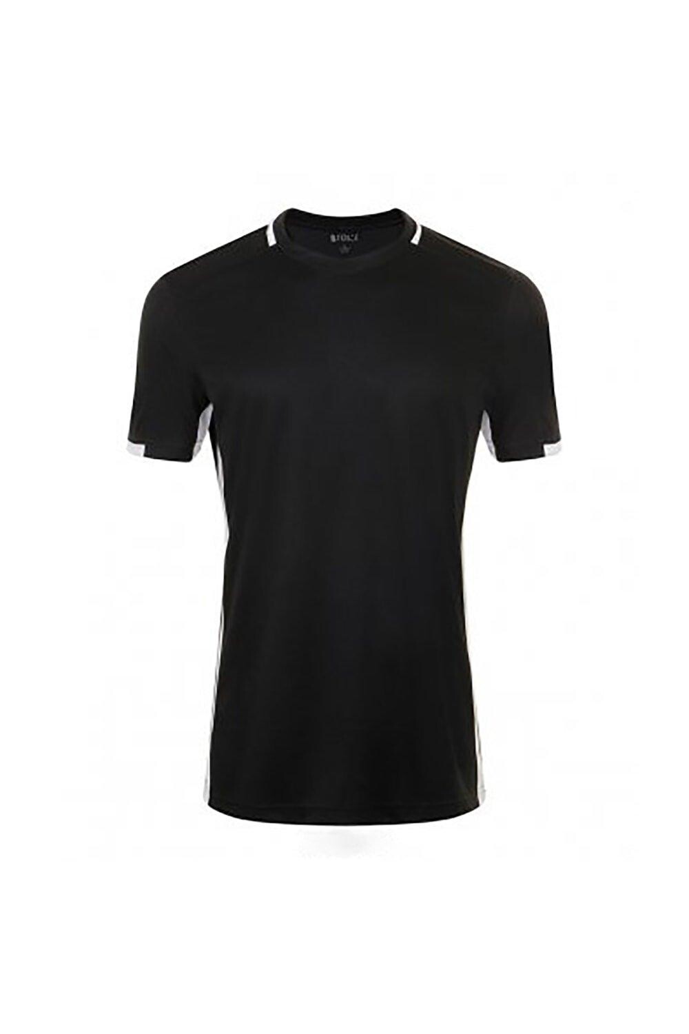 Футболка Classico с контрастным коротким рукавом SOL'S, черный
Футболка Classico с контрастным коротким рукавом SOL'S, черный