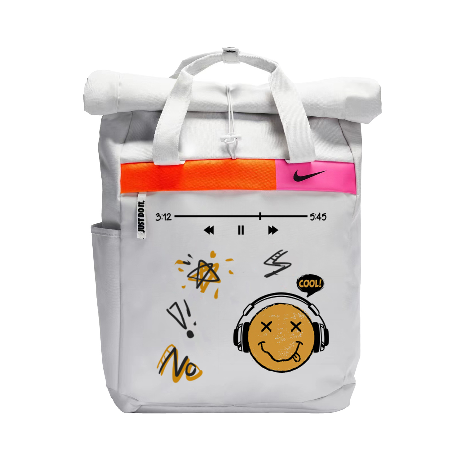 Nike Тканевый рюкзак Regular Unisex светло-серебристый серый, Smiley Face Music
Nike Тканевый рюкзак Regular Unisex светло-серебристый серый, Smiley Face Music