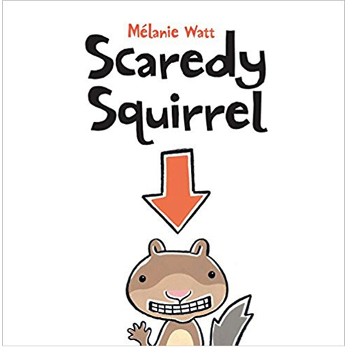 Книга Scaredy Squirrel
Книга Scaredy Squirrel