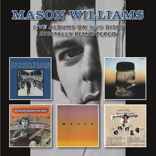 CD диск Williams, Mason: Mason Williams Phonograph Record / The Mason Williams Ear Show / Music By Mason Williams / Hand Made / Sharepickers 
CD диск Williams, Mason: Mason Williams Phonograph Record / The Mason Williams Ear Show / Music By Mason Williams / Hand Made / Sharepickers