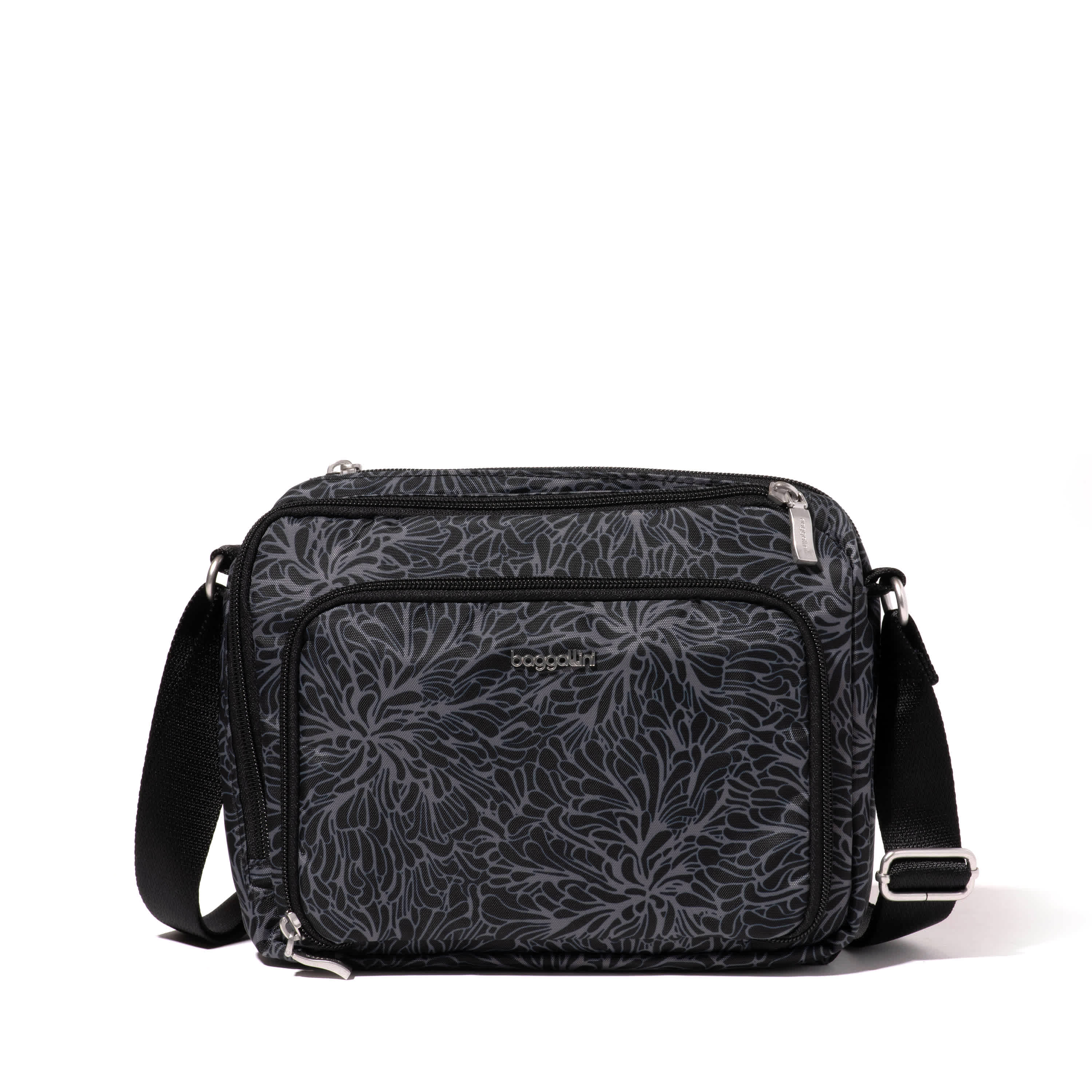 Baggallini Женская современная сумка через плечо для камеры Baggallini, Midnight Blossom
Baggallini Женская современная сумка через плечо для камеры Baggallini, Midnight Blossom