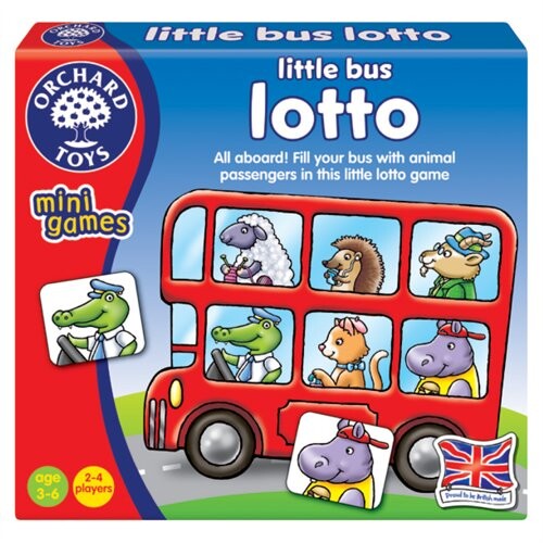 Little Bus - лото для детей, английская версия Bigjigs
Little Bus - лото для детей, английская версия Bigjigs