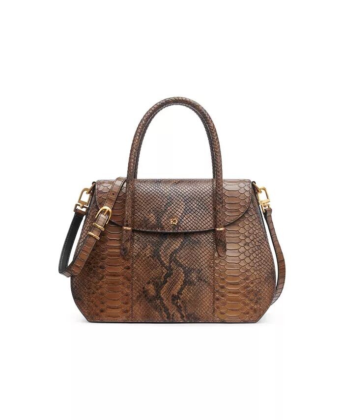 Donna Karan Bellerose Сумка из питона с двойной ручкой сверху Donna Karan New York, коричневый
Donna Karan Bellerose Сумка из питона с двойной ручкой сверху Donna Karan New York, коричневый