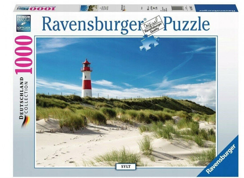 Пазл Ravensburger, Зильт, Немецкий остров, 1000 шт.
Пазл Ravensburger, Зильт, Немецкий остров, 1000 шт.