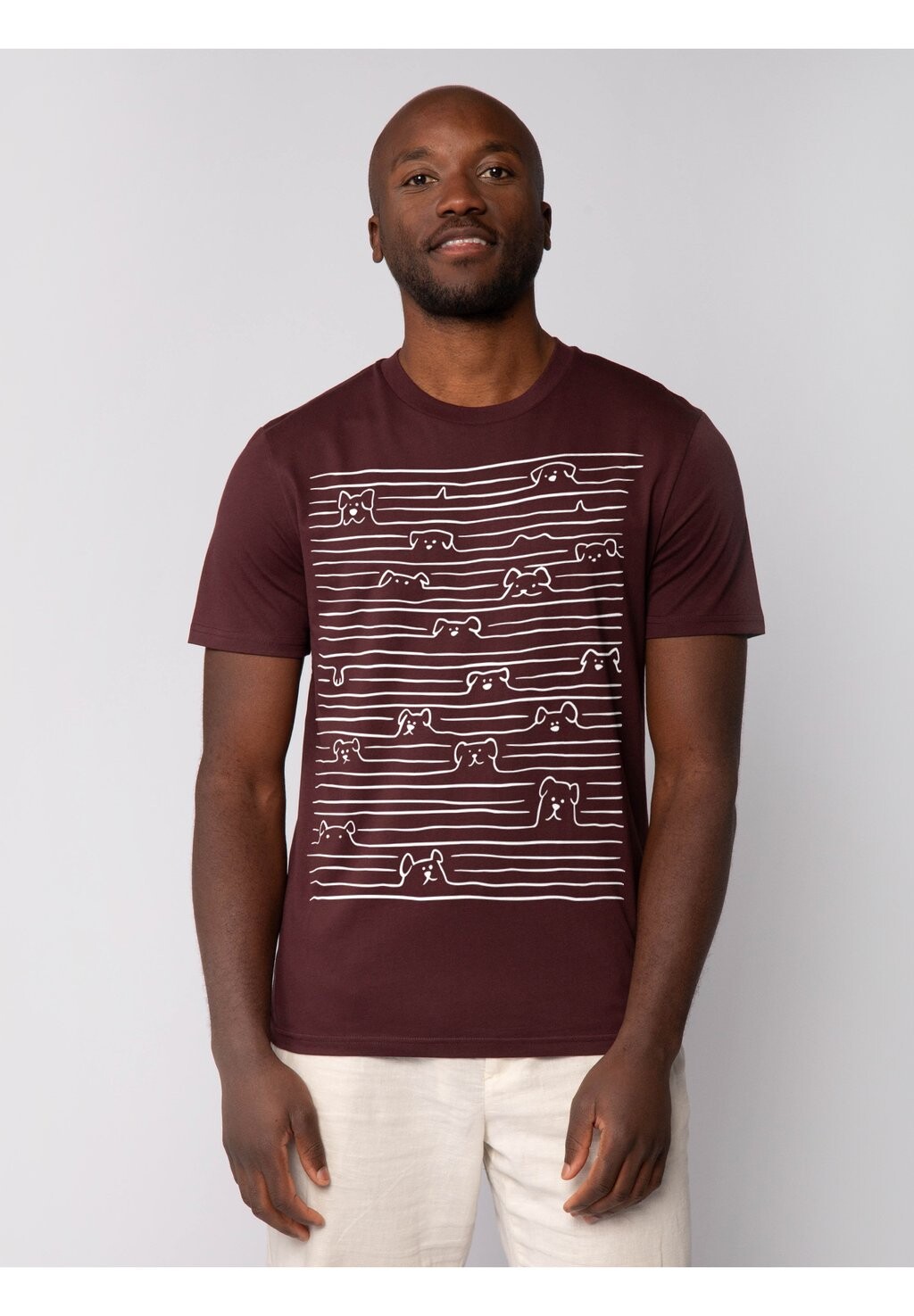 Футболка с принтом DOGS watapparel, темно-красный
Футболка с принтом DOGS watapparel, темно-красный