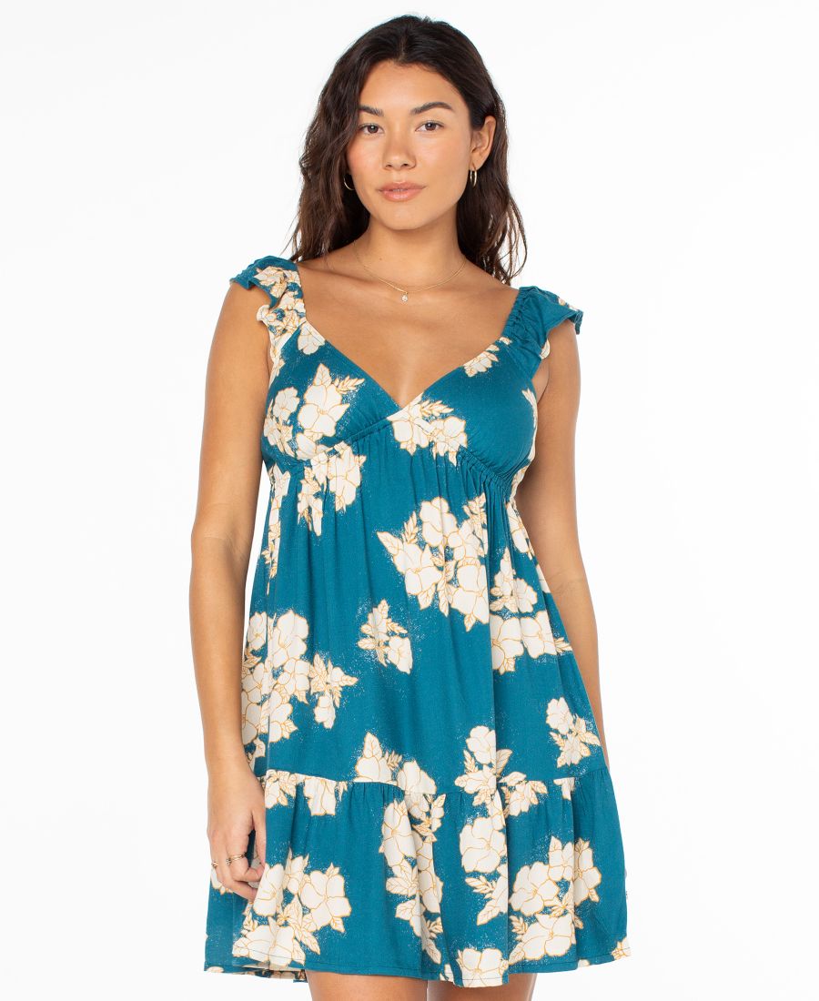 Женское мини-платье Palmy Days с вырезом-лодочкой Roxy, Deep Lagoon
Женское мини-платье Palmy Days с вырезом-лодочкой Roxy, Deep Lagoon