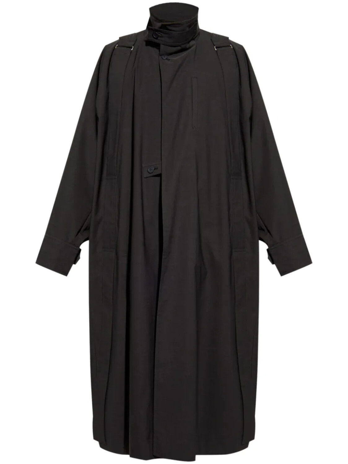 Homme Plissé Issey Miyake Пальто-парашют, черный
Homme Plissé Issey Miyake Пальто-парашют, черный