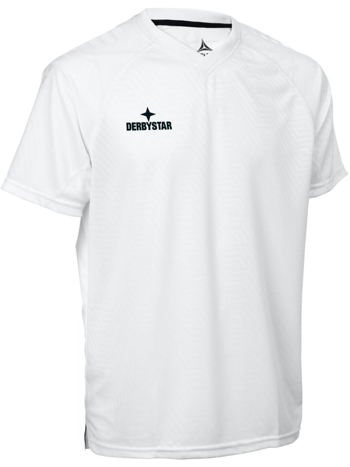 Детская майка с коротким рукавом "Primo V24" белого цвета Derbystar
Детская майка с коротким рукавом "Primo V24" белого цвета Derbystar