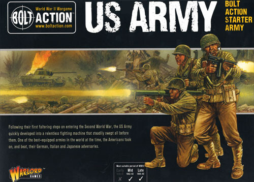 Миниатюра Warlord Games Bolt Action: US Army Starter Army
Миниатюра Warlord Games Bolt Action: US Army Starter Army