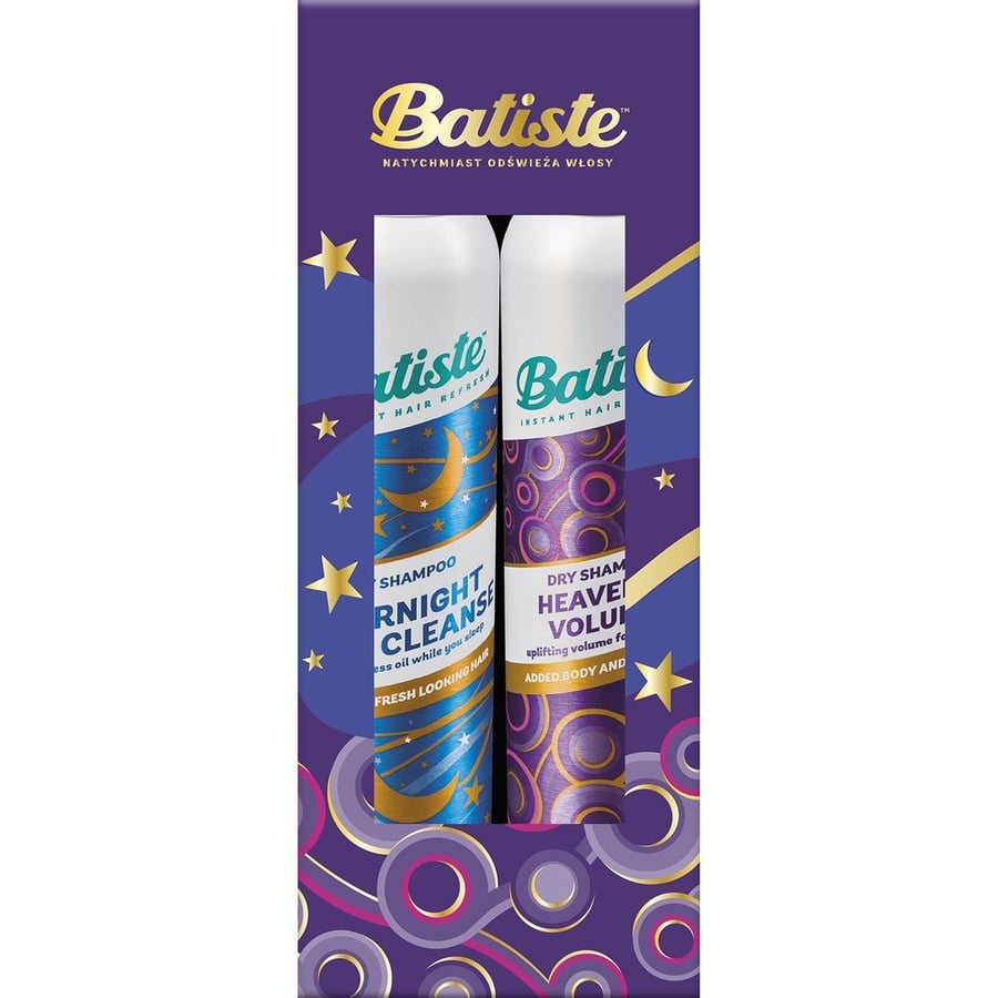 Набор Batiste (сухой шампунь Heavenly Volume 200 мл + ночное легкое очищение 200 мл)
Набор Batiste (сухой шампунь Heavenly Volume 200 мл + ночное легкое очищение 200 мл)