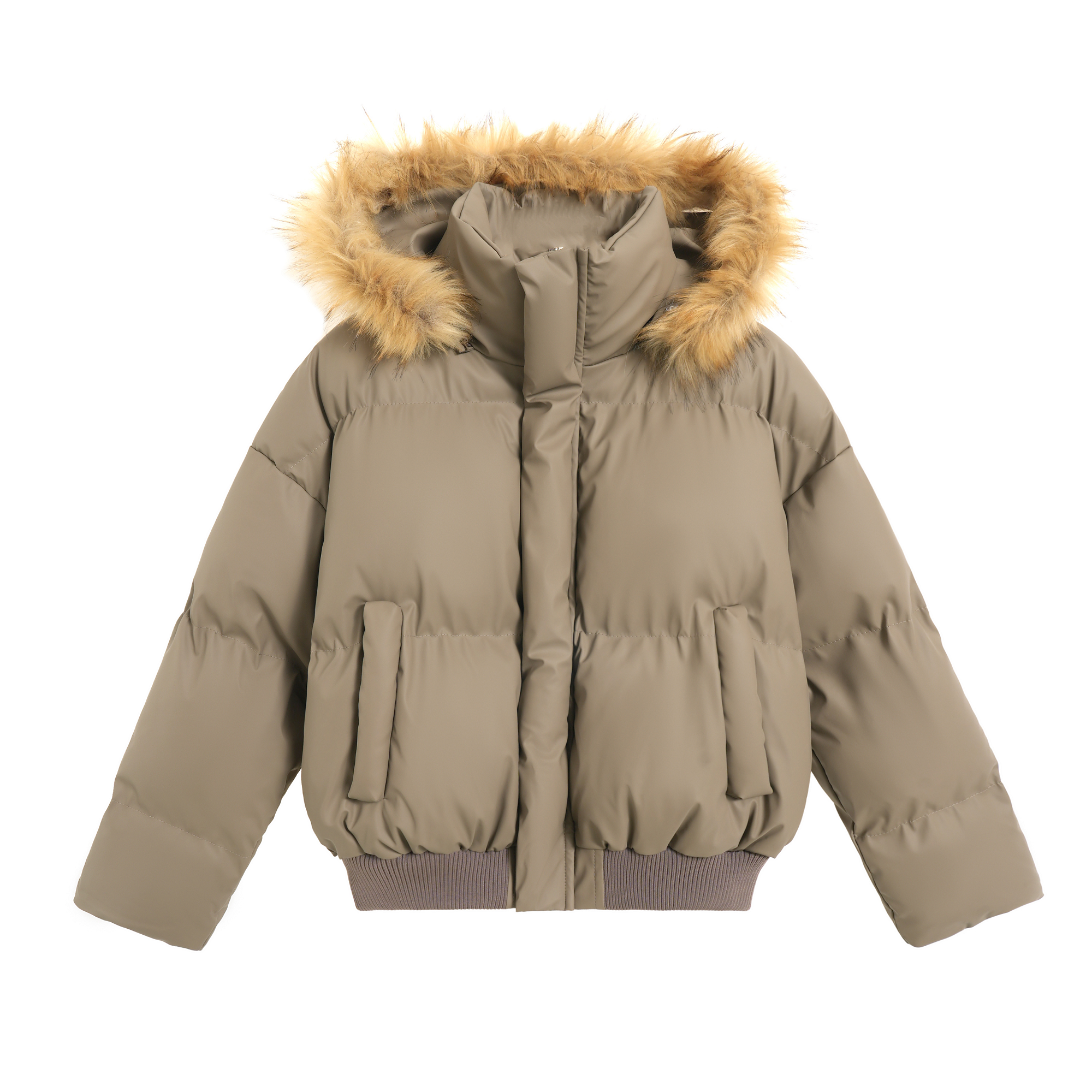 Пуховик Unisex MT99, хаки (with fur collar)
Пуховик Unisex MT99, хаки (with fur collar)