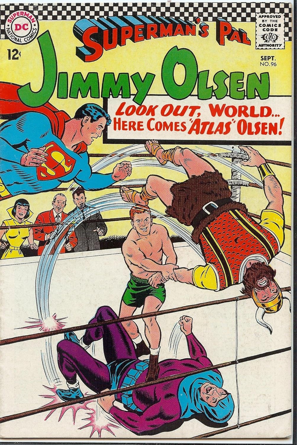 Superman's Pal Jimmy Olsen #96 VF (World's Finest) (DC)
Superman's Pal Jimmy Olsen #96 VF (World's Finest) (DC)