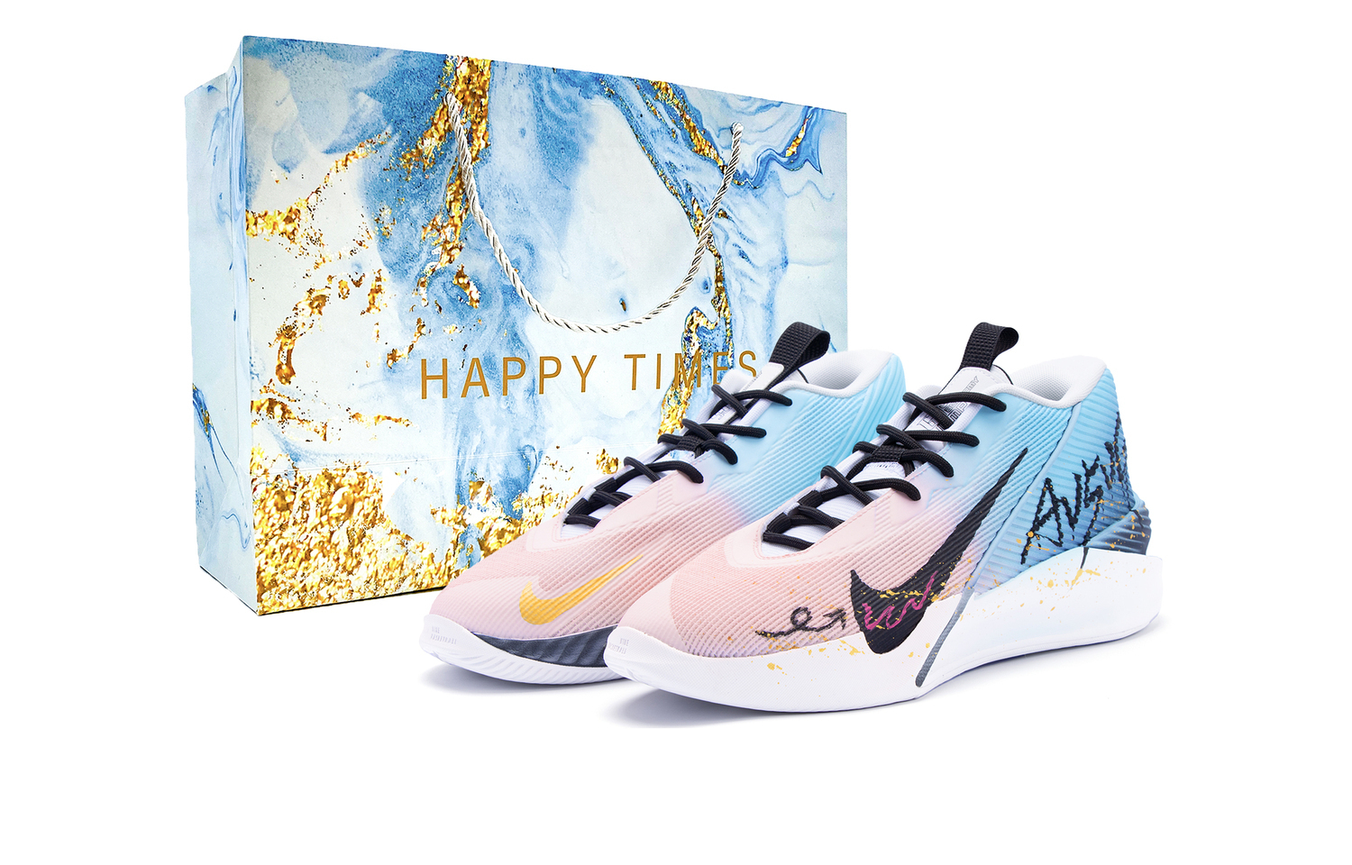 G.T. Jump Academy Fabric Cushioning, износостойкие высокие баскетбольные кроссовки для мужчин Nike, розовый синий
G.T. Jump Academy Fabric Cushioning, износостойкие высокие баскетбольные кроссовки для мужчин Nike, розовый синий