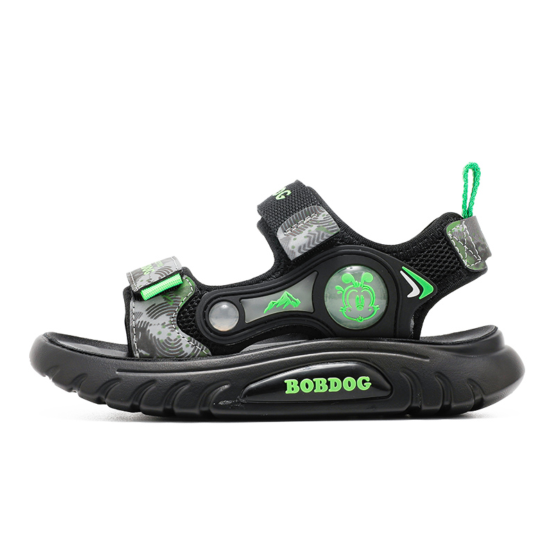 Детские сандалии с низким верхом, устойчивые к истиранию, дышащие BOBDOG, черный/зеленый
Детские сандалии с низким верхом, устойчивые к истиранию, дышащие BOBDOG, черный/зеленый