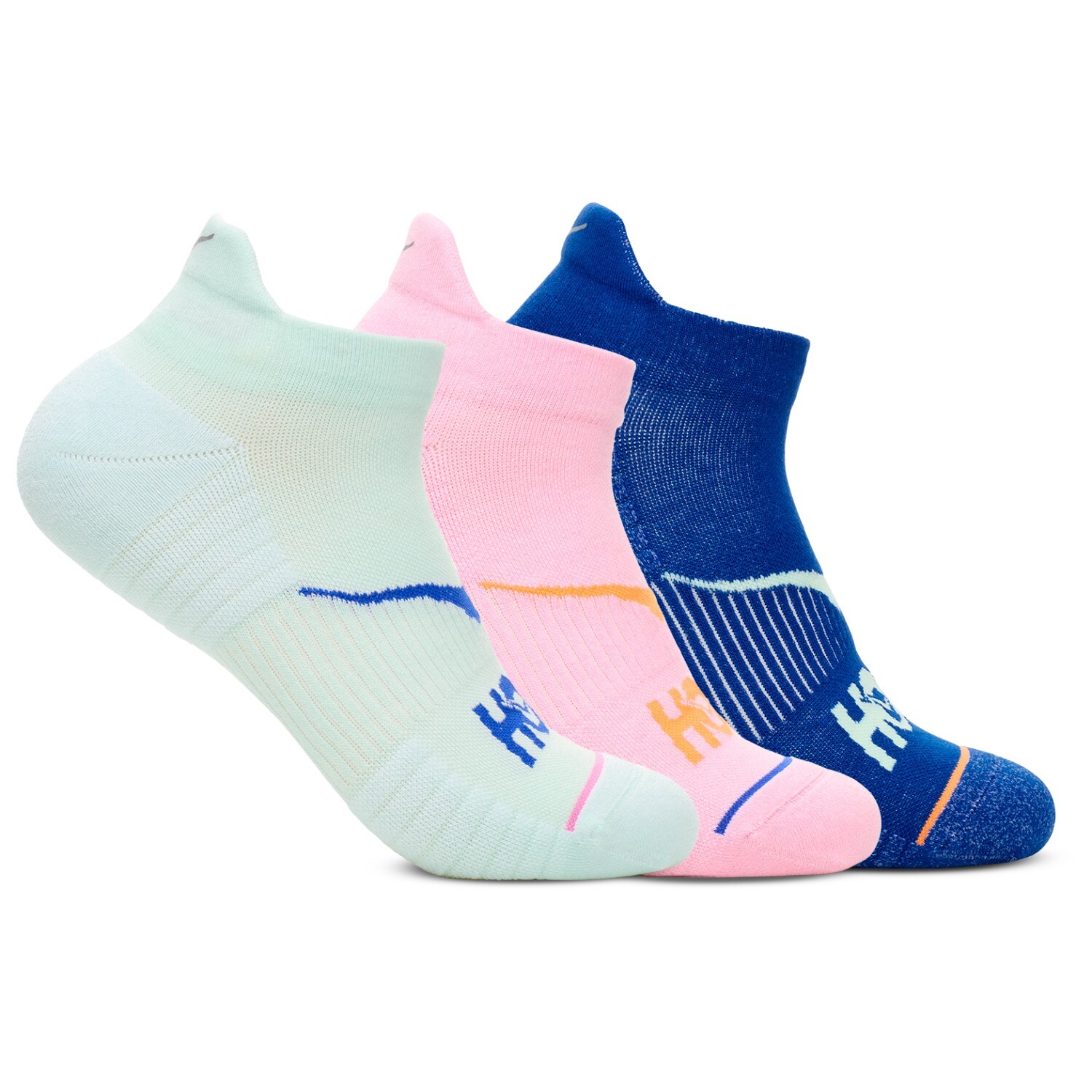 Носки для бега Hoka No-Show Run Sock 3-Pack, цвет Aqua Brze/Pink Twilight/Ultramarine
Носки для бега Hoka No-Show Run Sock 3-Pack, цвет Aqua Brze/Pink Twilight/Ultramarine