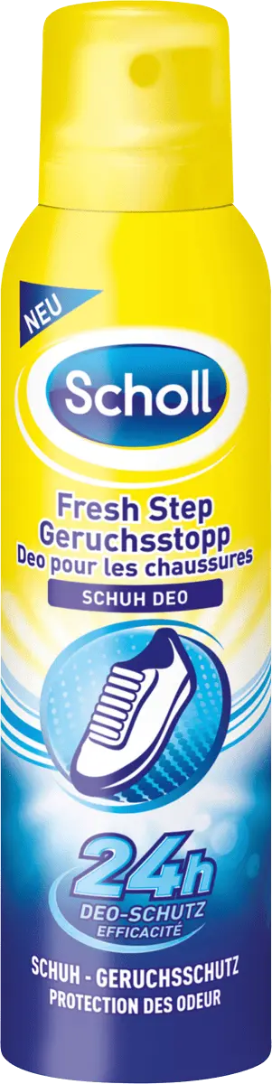 Дезодорант для обуви спрей Fresh Step запах стоп 150 мл Scholl
Дезодорант для обуви спрей Fresh Step запах стоп 150 мл Scholl