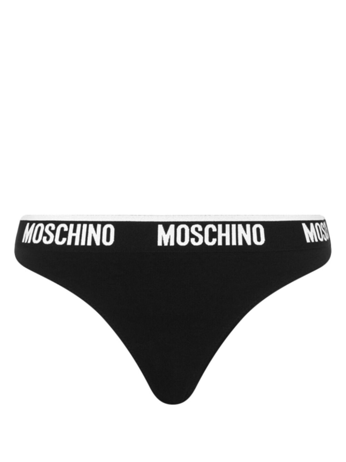 Moschino трусы-стринги с логотипом, черный
Moschino трусы-стринги с логотипом, черный