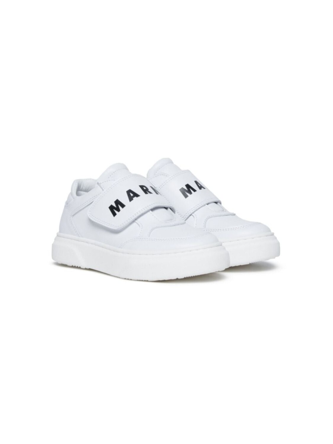 Marni Kids кожаные кроссовки с логотипом, белый
Marni Kids кожаные кроссовки с логотипом, белый