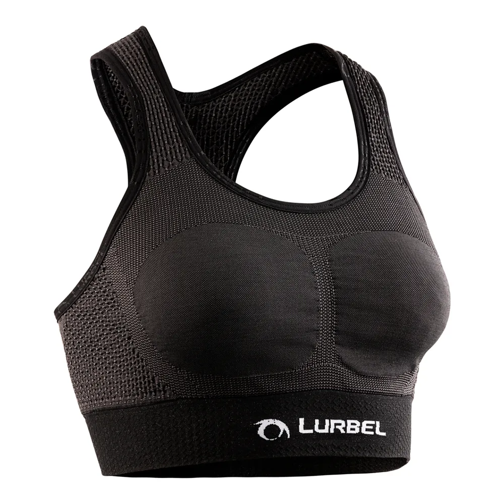 Спортивный бюстгальтер Lurbel Cristallo, черный
Спортивный бюстгальтер Lurbel Cristallo, черный