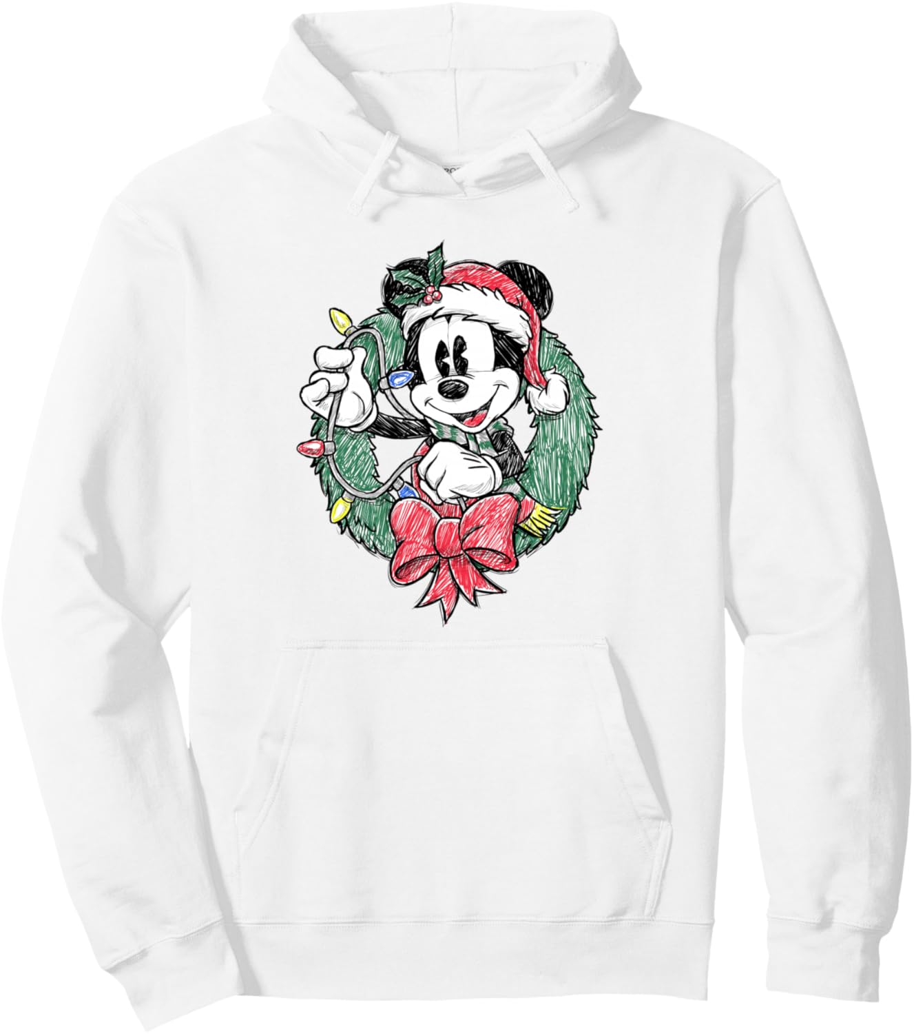 Рождественская елочная игрушка Микки Маус с изображением Микки Мауса и его друзей от Disney. Толстовка с капюшоном, белый
Рождественская елочная игрушка Микки Маус с изображением Микки Мауса и его друзей от Disney. Толстовка с капюшоном, белый