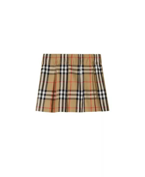 Хлопковая юбка в складку в клетку для девочек - для малышек. Burberry, бежевый
Хлопковая юбка в складку в клетку для девочек - для малышек. Burberry, бежевый